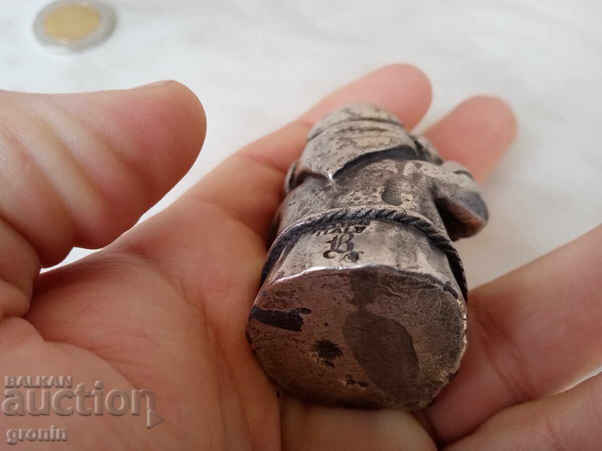 Auction Figure, marked, Italy, monk singing, vintage, Italy, Pewter Auction Figure, marked, Italy, monk singing, vintage, Italy, Pewter