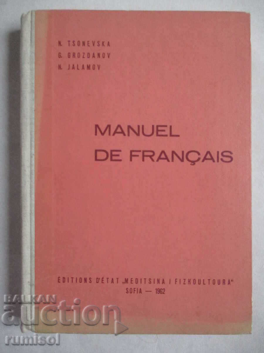 Manuel de français - à l'usage des étudiants en médecine