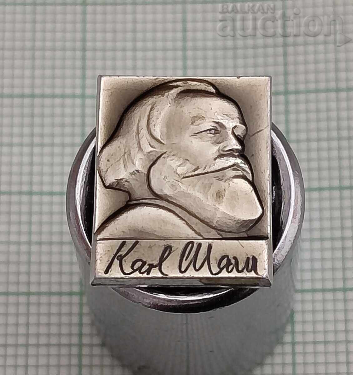 KARL MARX COMMUNISM BADGE