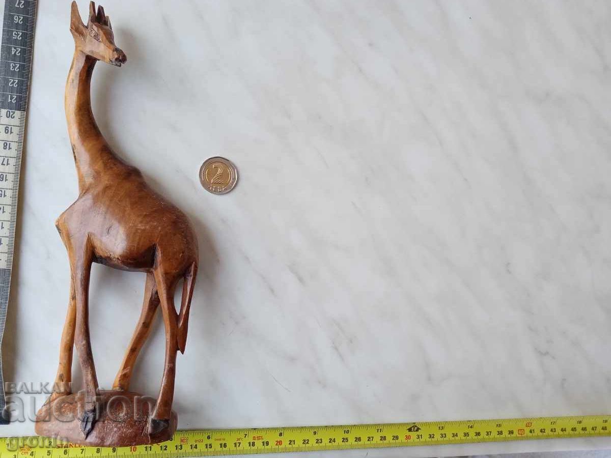 Giraffe, Africa, wood carving, figure, mahogany, - 6 Giraffe, Africa, wood carving, figure, mahogany, - 6