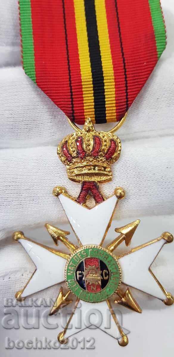 Auction  Collectible military medal, Order of the Kingdom of Belgium