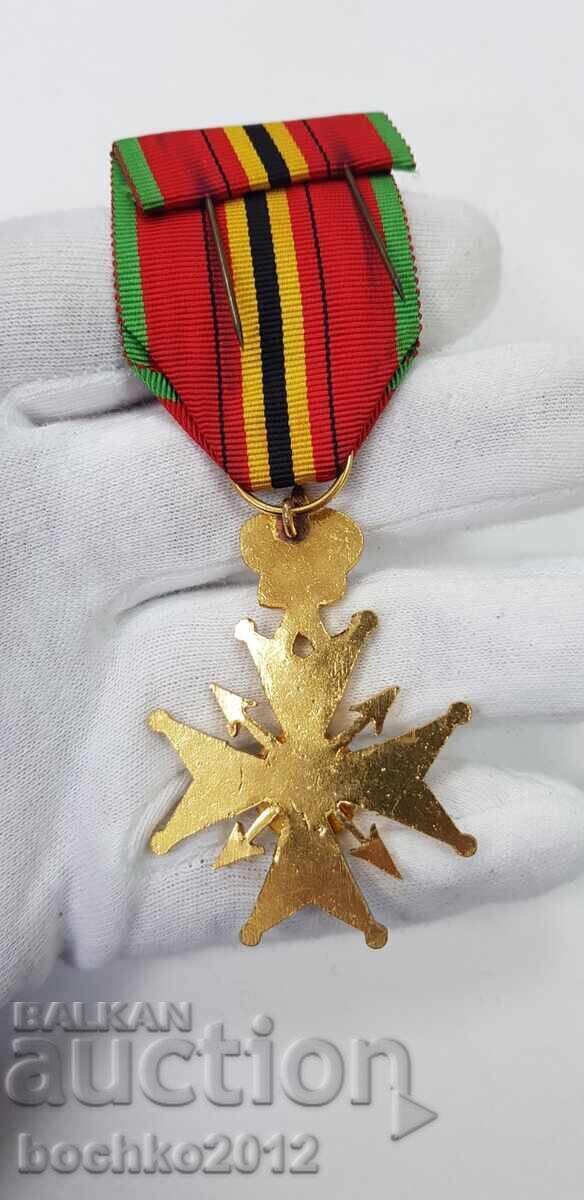 Livrarea Medalie militară de colecție, Ordinul Regatului Belgiei Livrarea Medalie militară de colecție, Ordinul Regatului Belgiei