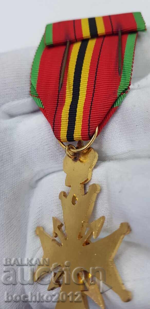 Medalie militară de colecție, Ordinul Regatului Belgiei - 6 Medalie militară de colecție, Ordinul Regatului Belgiei - 6