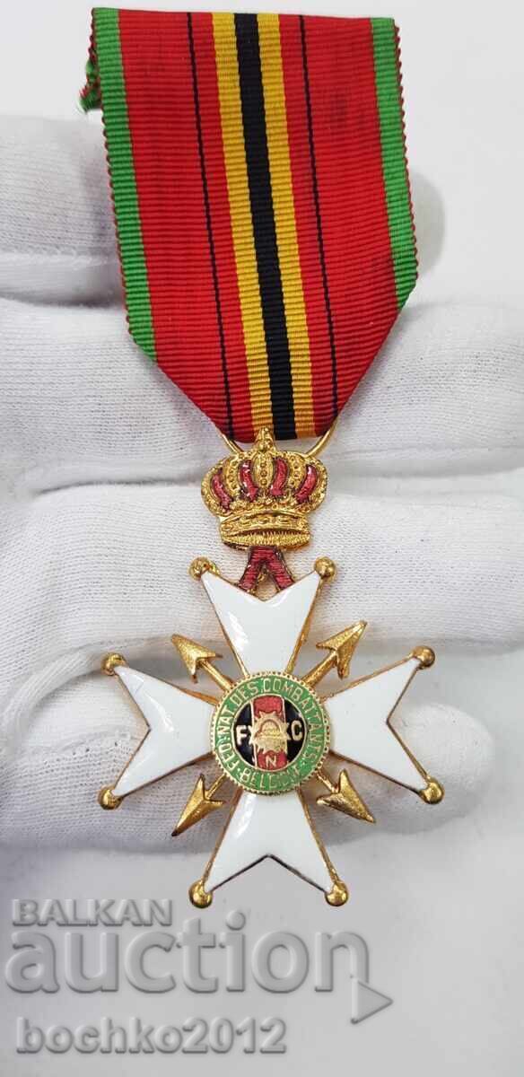 Medalie militară de colecție, Ordinul Regatului Belgiei Medalie militară de colecție, Ordinul Regatului Belgiei