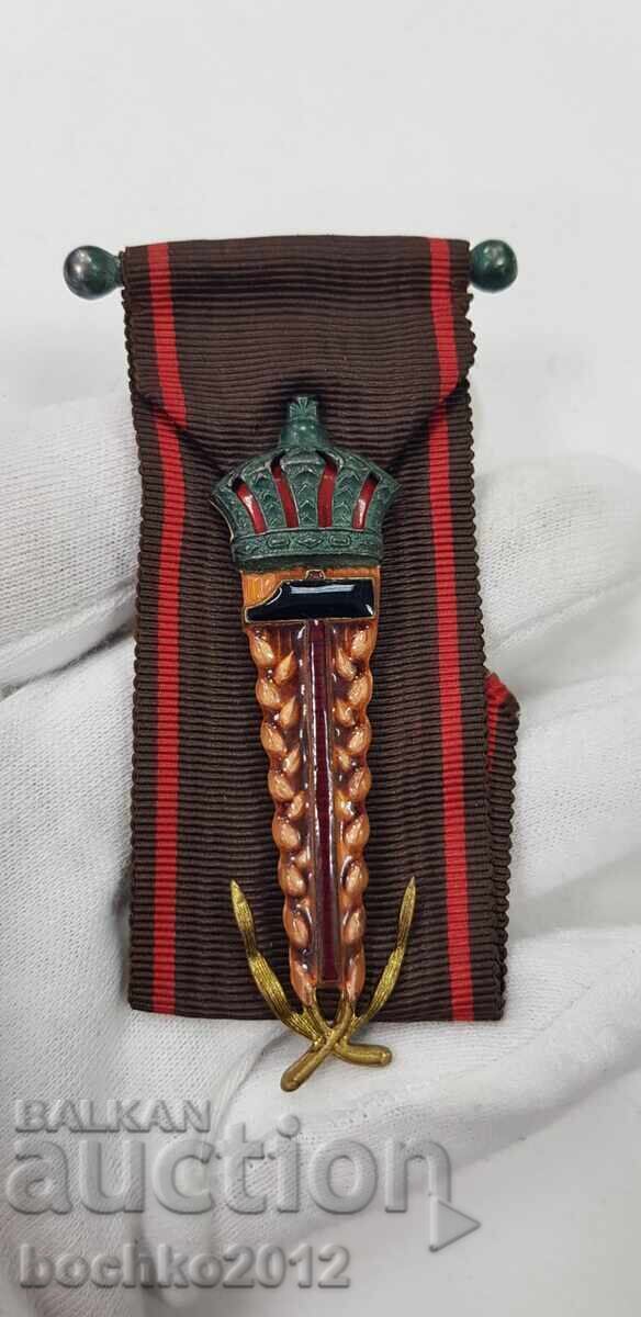 Order of Honor, Medal, Badge of Labor Kingdom of Belgium - 7