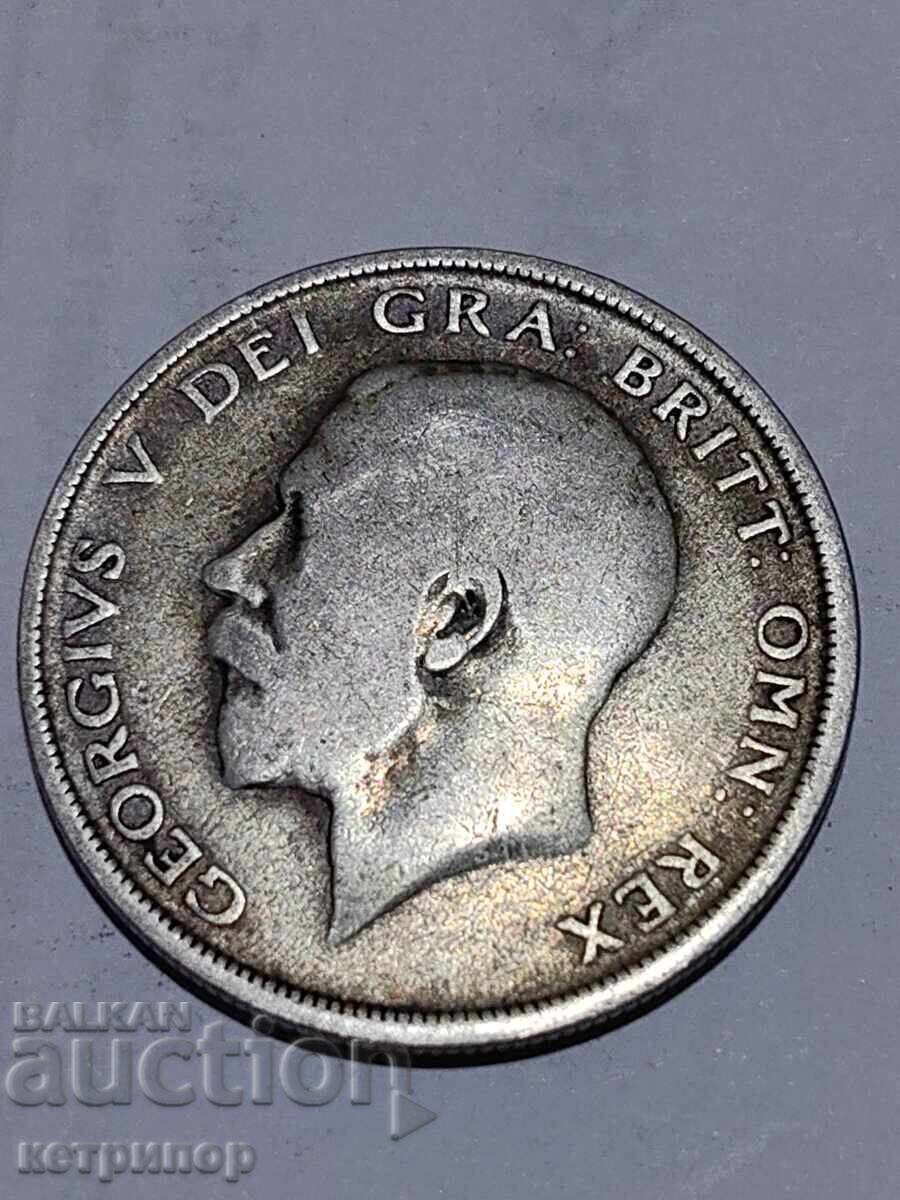 1/2 крона краун Великобритания 1920 г сребърна с цена 25.00 лв. | € 12.78 1/2 крона краун Великобритания 1920 г сребърна с цена 25.00 лв. | € 12.78