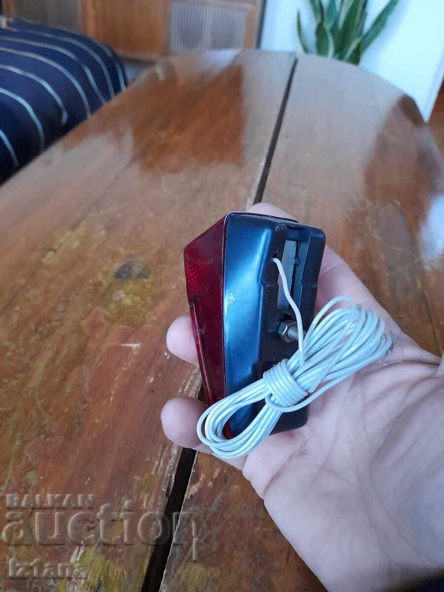 Auction Old bicycle rear light, wheel Auction Old bicycle rear light, wheel