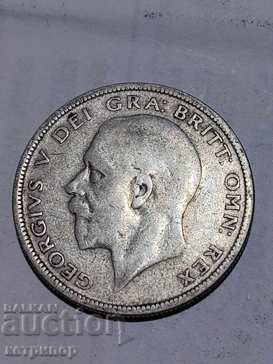 1/2 coroană coroană Marea Britanie 1931 argint cu preț € 20.00 | 39.12 BGN