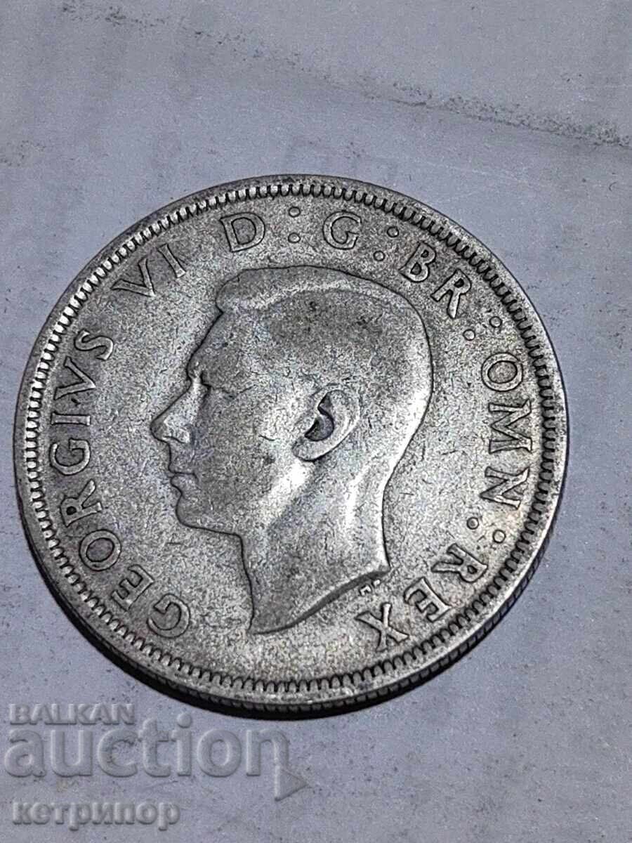 1/2 Crown Crown Great Britain 1938 silver with price € 20.00 | 39.12 BGN