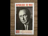 Mali - 20th anniversary of the death of Konrad Adenauer (1987) MNH