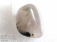 NATURAL RUTILE QUARTZ etc. HAIR OF VENUS 23.70 ct- (607