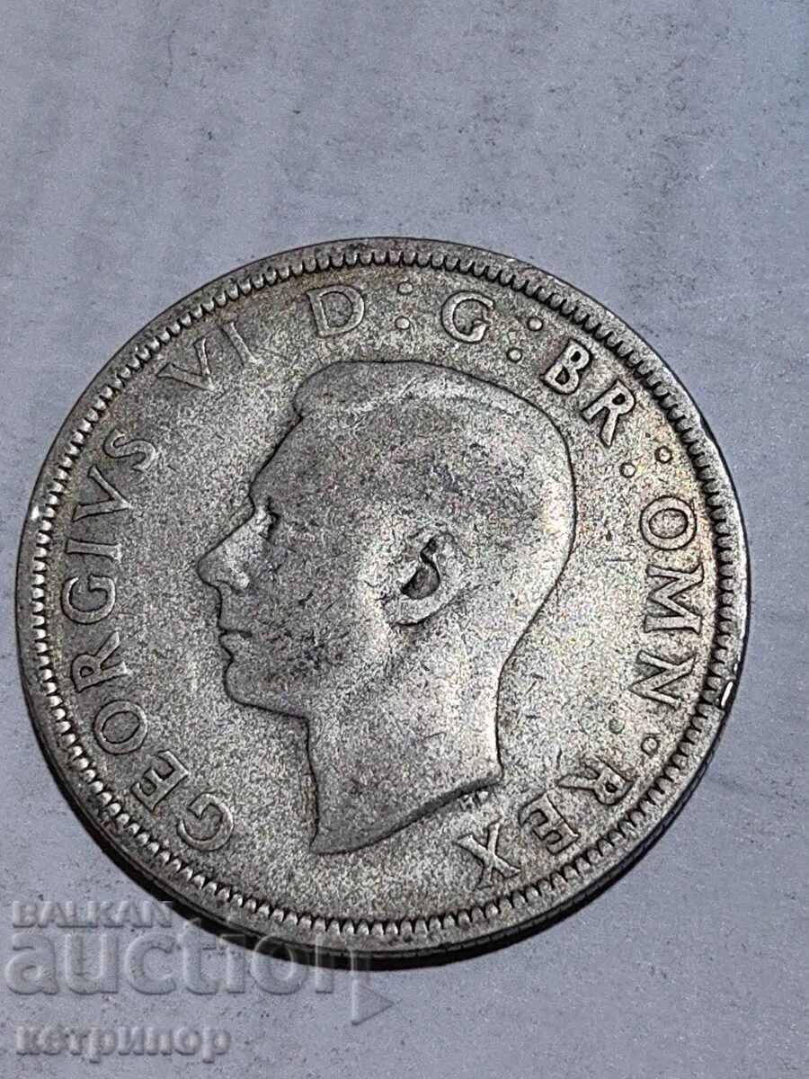 1/2 крона краун Великобритания 1941 г сребърна с цена € 20.00 | 39.12 лв. 1/2 крона краун Великобритания 1941 г сребърна с цена € 20.00 | 39.12 лв.