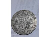 1/2 crown Great Britain 1941 silver