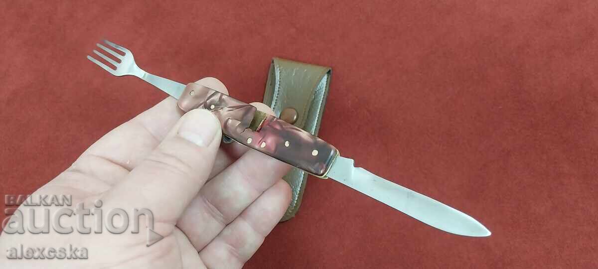 Tourist Knife - Hammer and Sickle with price 30.00 BGN | € 15.34 Tourist Knife - Hammer and Sickle with price 30.00 BGN | € 15.34