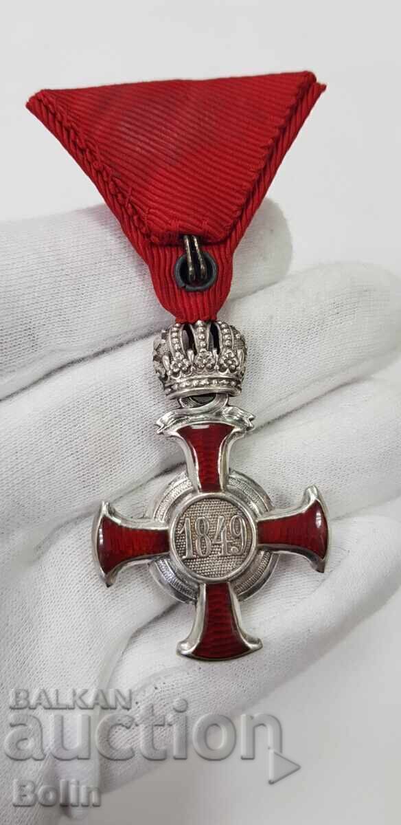 Silver Military Order of Merit Franz Joseph I 1877 Austria with price € 180.00 | 352.05 BGN