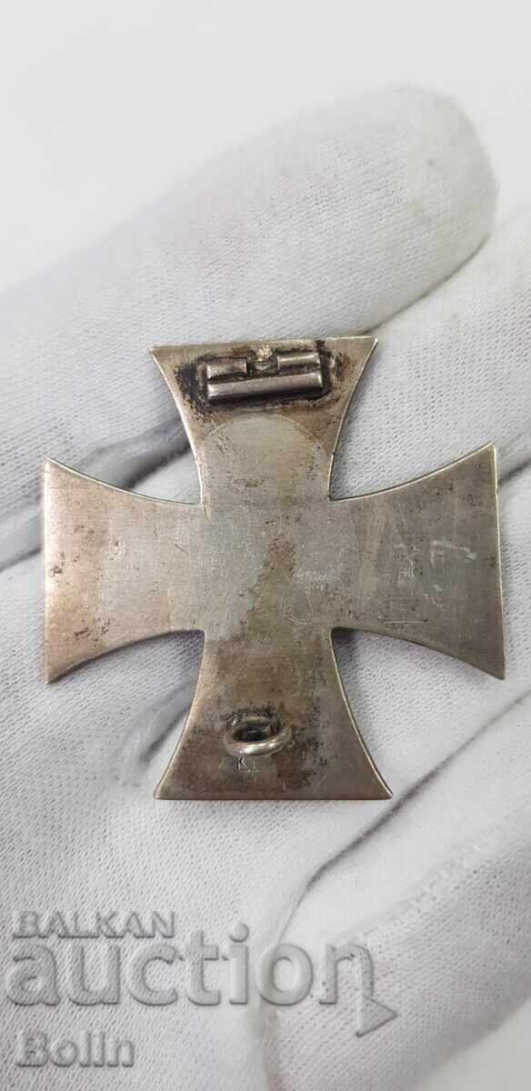Rare Iron Cross For Courage 1st Class Germany 1914-1918 with price 360.00 BGN | € 184.07 Rare Iron Cross For Courage 1st Class Germany 1914-1918 with price 360.00 BGN | € 184.07