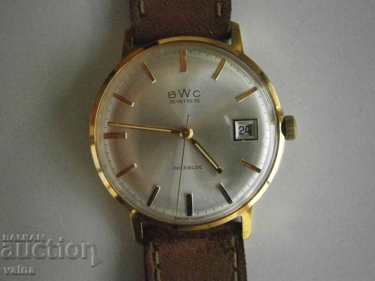 BWC, ETA 2409, 17 jewels, manual winding, Swiss, TOP!