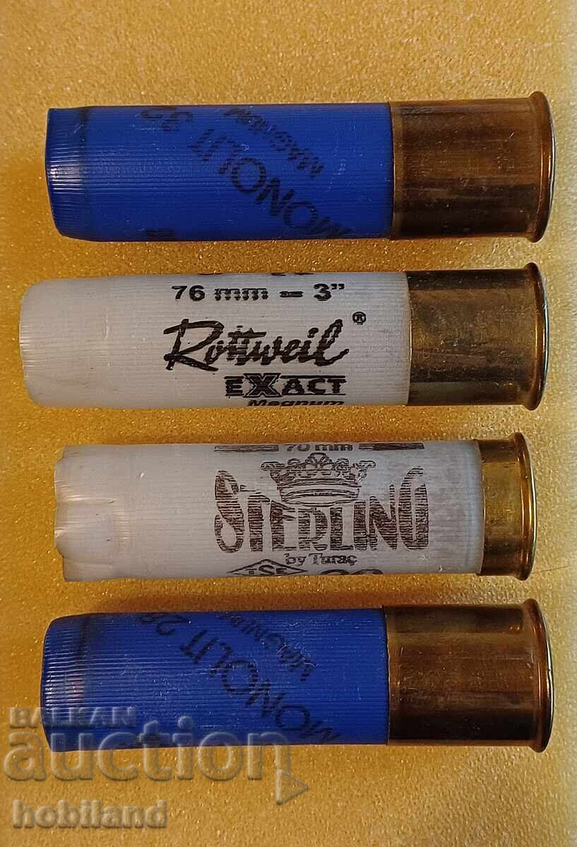 Hunting cartridges 12 gauge with price 2.50 BGN | € 1.28