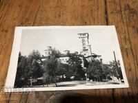 Old postcard with a church