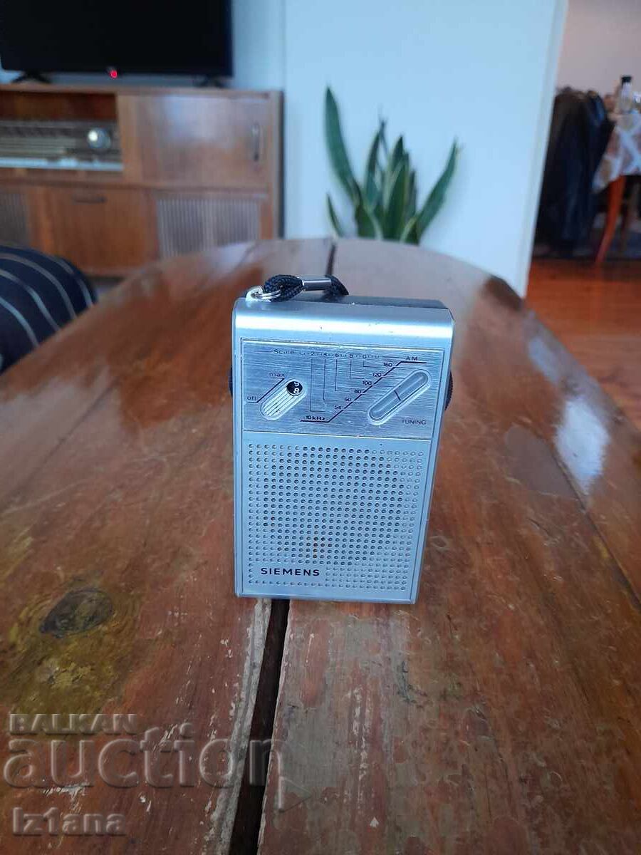 Old radio, Siemens radio receiver