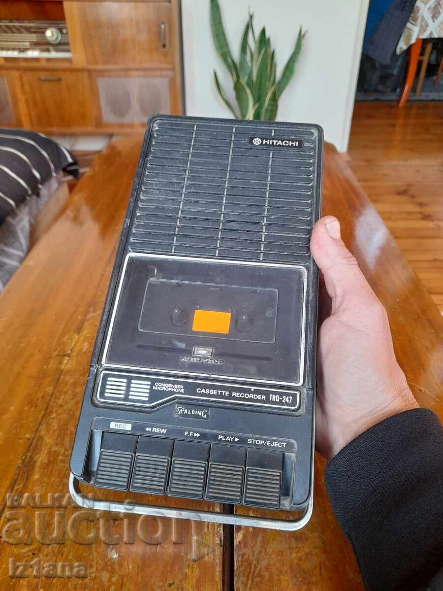 Old Hitachi TRQ-247 cassette player with price 47.00 BGN | € 24.03 Old Hitachi TRQ-247 cassette player with price 47.00 BGN | € 24.03