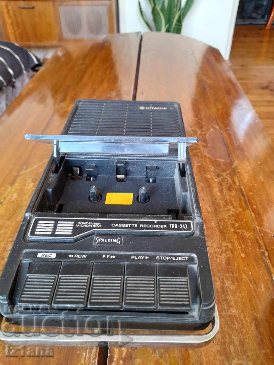 Auction Old Hitachi TRQ-247 cassette player Auction Old Hitachi TRQ-247 cassette player