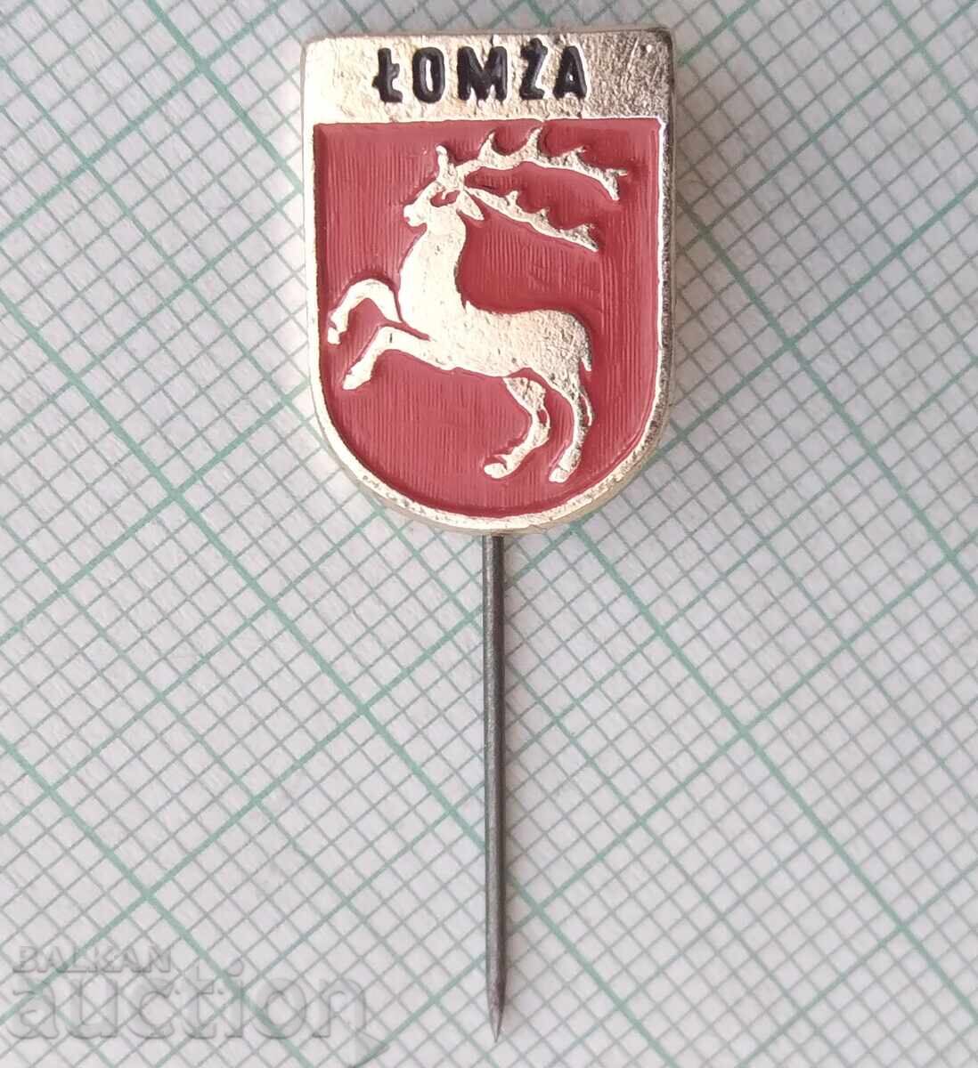 17462 Badge - coat of arms of the city of Lomza Poland with price 1.00 BGN | € 0.51 17462 Badge - coat of arms of the city of Lomza Poland with price 1.00 BGN | € 0.51