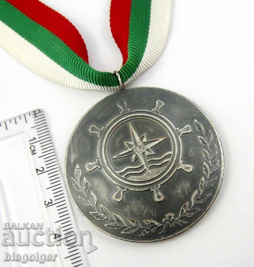 Награден медал-ОСО-НРБ-Военноморски спортове - 5 Награден медал-ОСО-НРБ-Военноморски спортове - 5