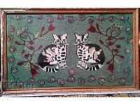 Covor vechi de pluș