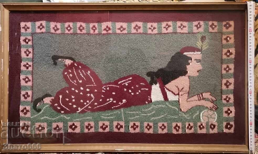 Λούτρινο χαλί σε γυάλινο σκελετό με τιμή 25.00 BGN | € 12.78 Λούτρινο χαλί σε γυάλινο σκελετό με τιμή 25.00 BGN | € 12.78