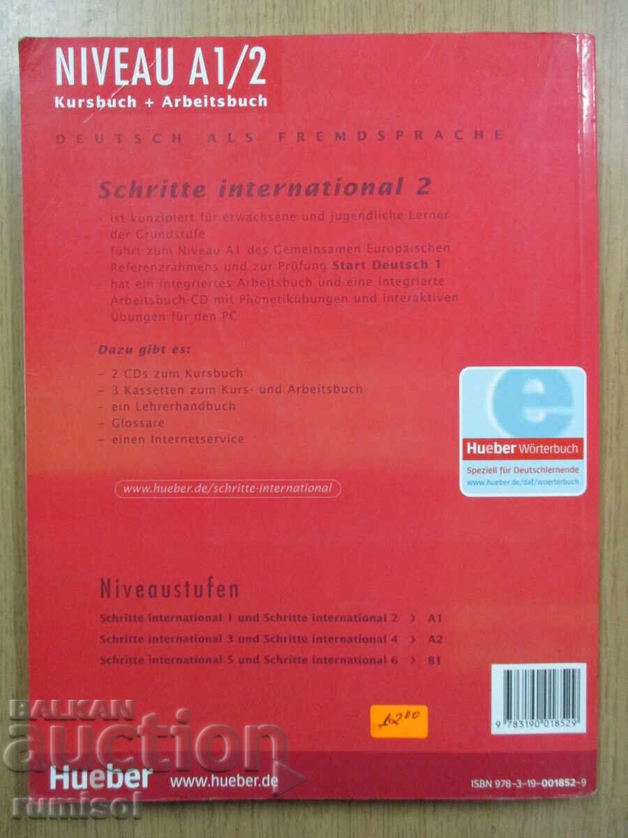 Schritte international 2 Kursbuch + Arbeitsbuch, Niveau A1/2 - 6 Schritte international 2 Kursbuch + Arbeitsbuch, Niveau A1/2 - 6