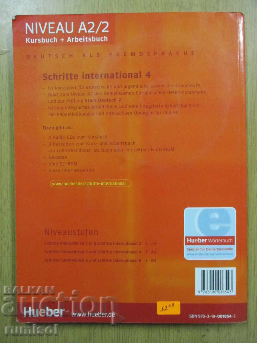 Schritte international 4 Kursbuch + Arbeitsbuch, Niveau A2/2 - 5 Schritte international 4 Kursbuch + Arbeitsbuch, Niveau A2/2 - 5