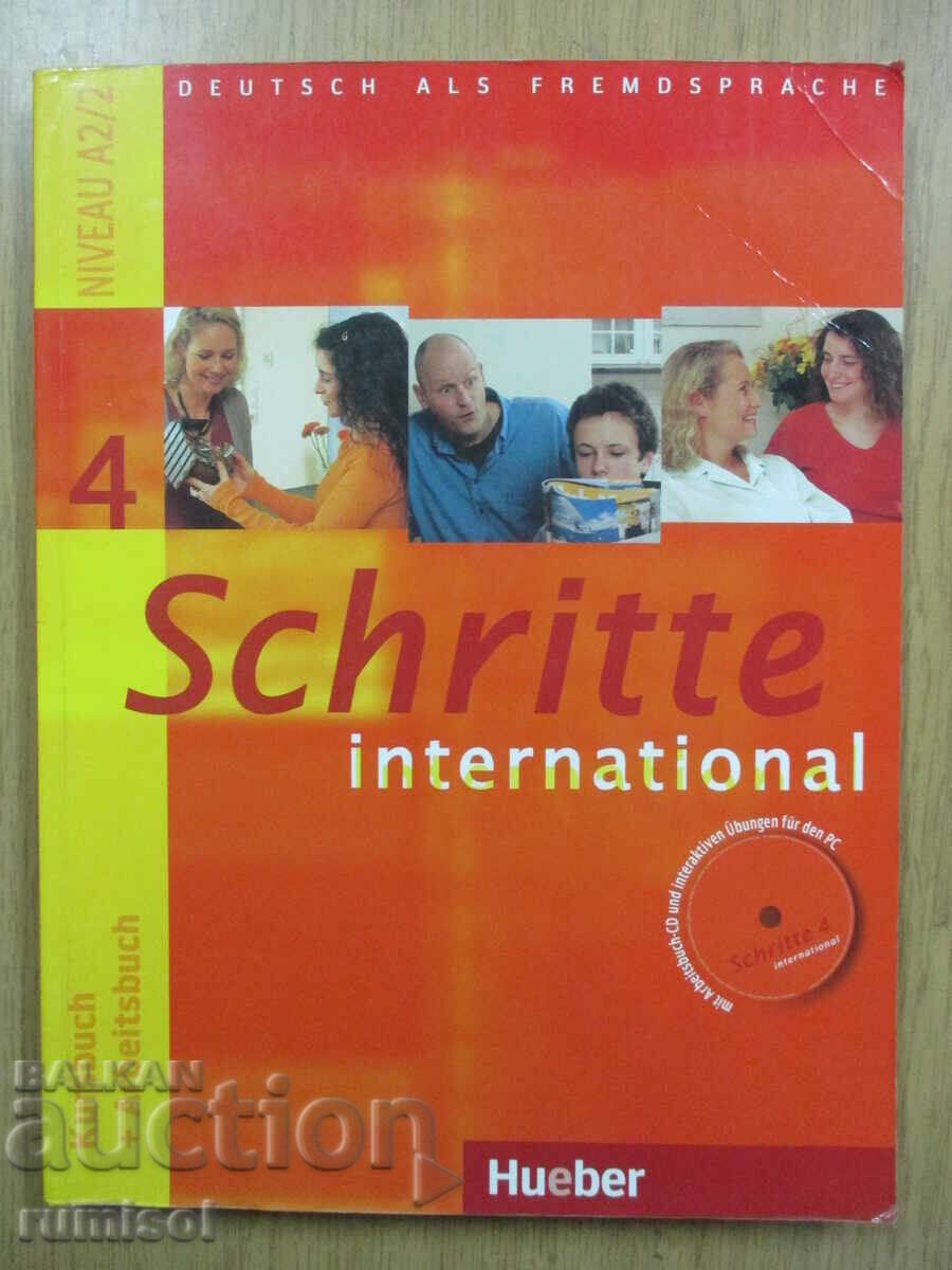 Schritte international 4 Kursbuch + Arbeitsbuch, Niveau A2/2