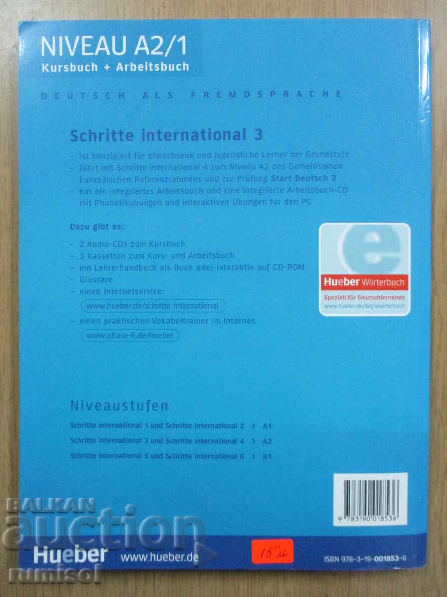 Schritte international 3 Kursbuch + Arbeitsbuch, Niveau A2/1 - 6 Schritte international 3 Kursbuch + Arbeitsbuch, Niveau A2/1 - 6