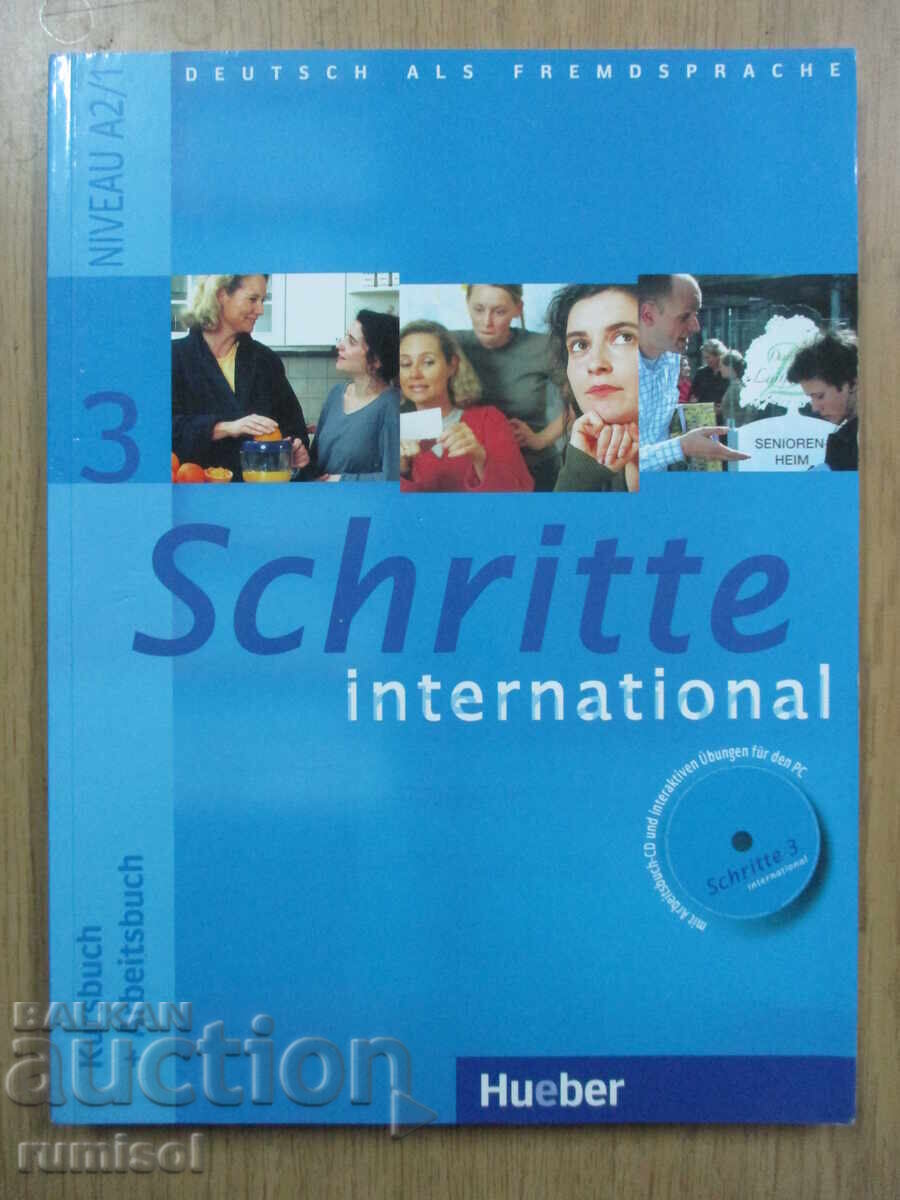 Schritte international 3 Kursbuch + Arbeitsbuch, Niveau A2/1