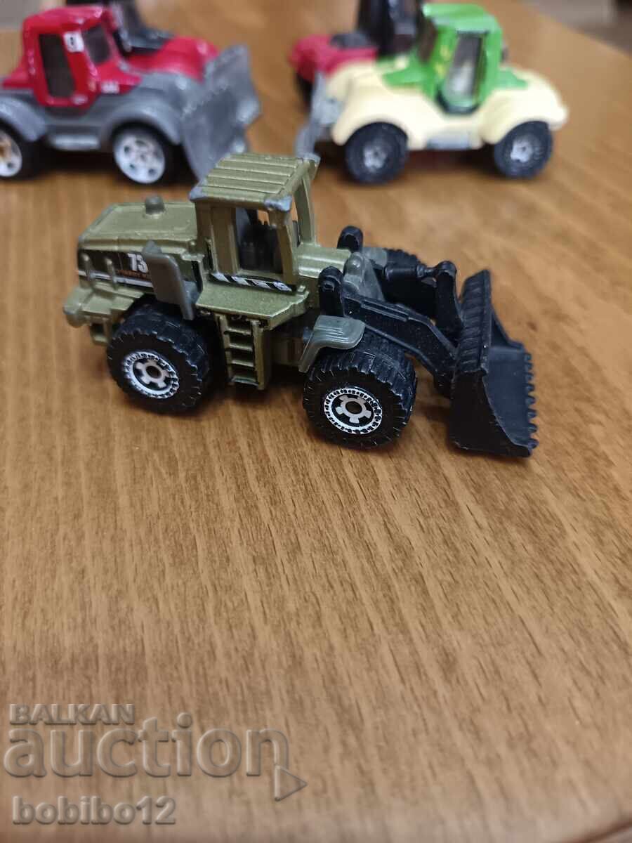 Mașinuțe Matchbox Tractor cu plug 5 buc. pentru 20 - 6