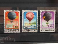 Mongolia 1982 Airmail 200 years of manned flight