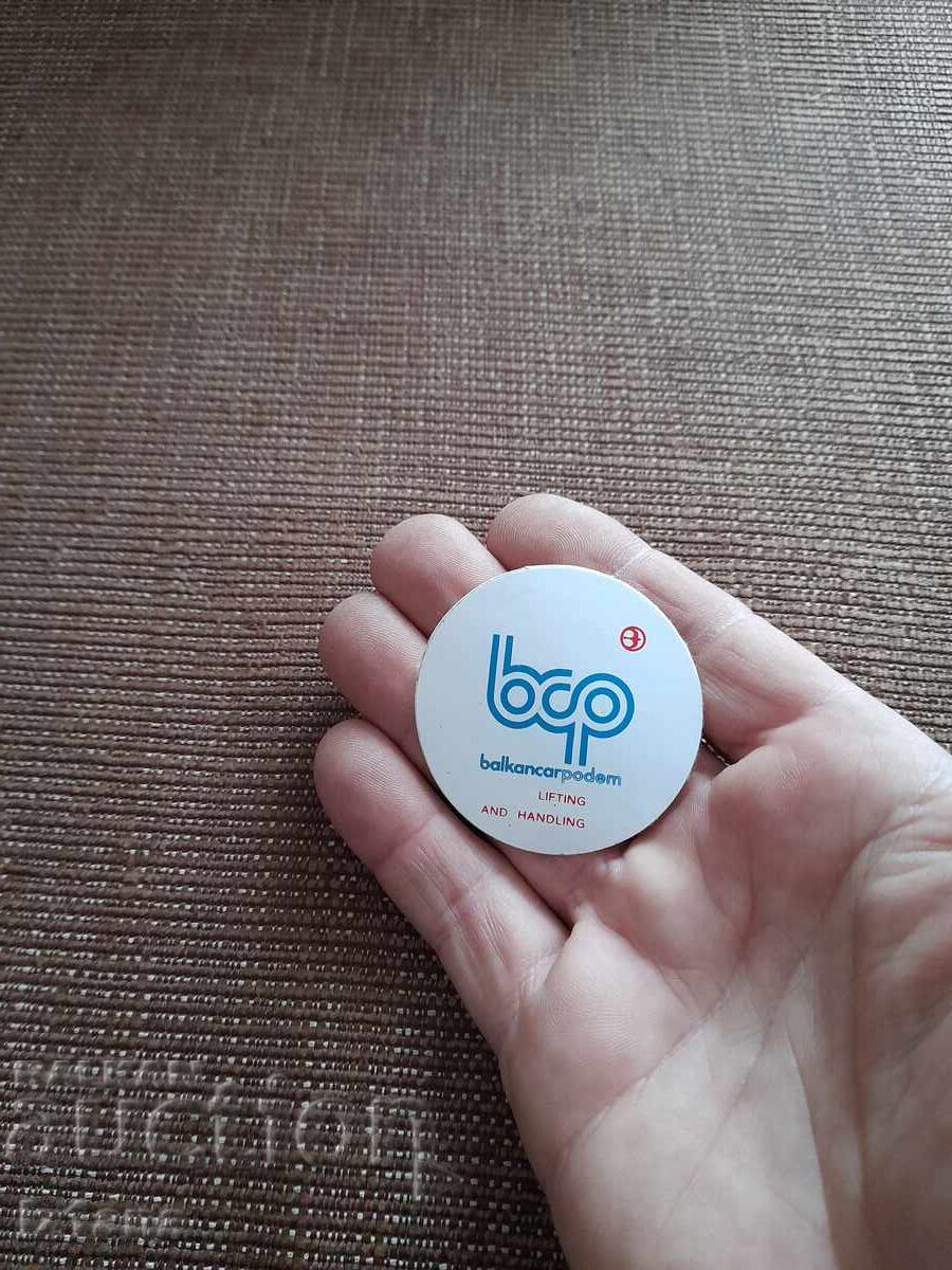 Auction Old Balkankarpodem sticker Auction Old Balkankarpodem sticker