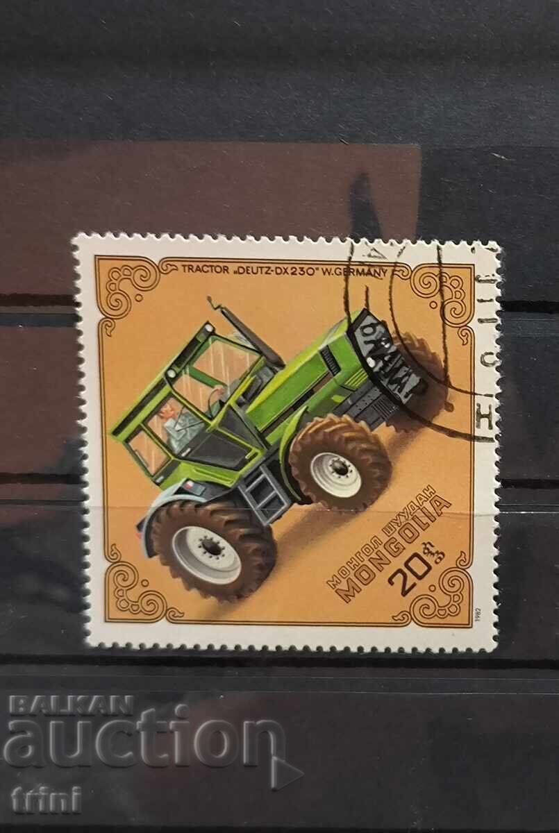 Mongolia 1982 Tractors