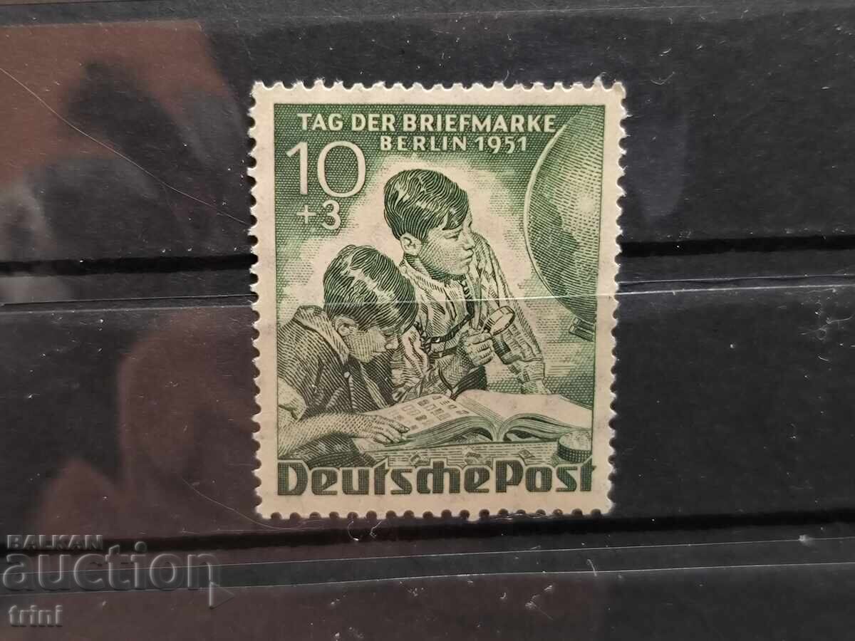 Germania Berlin 1951 Ziua timbrului