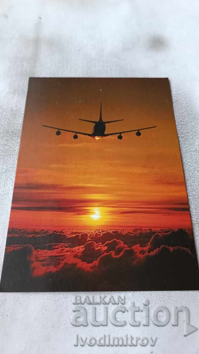 Carte poștală Lufthansa