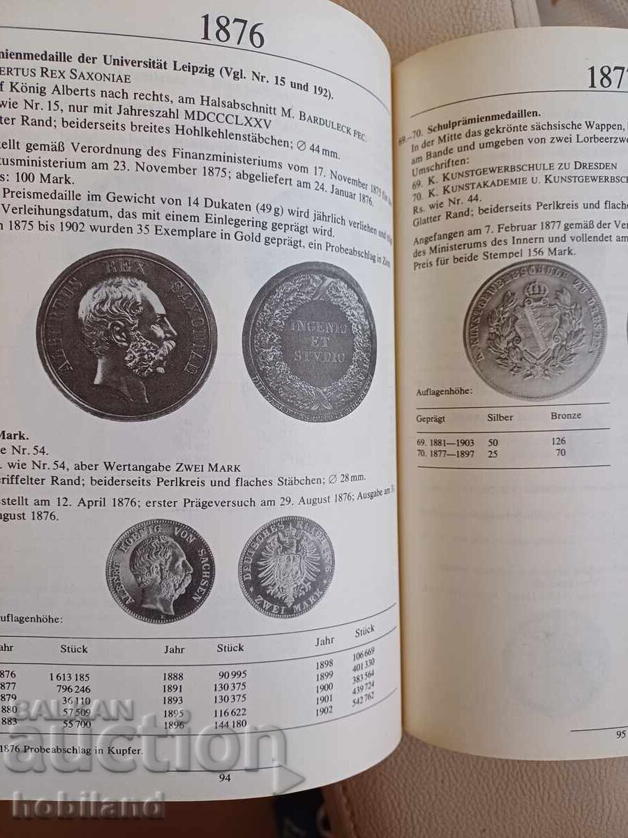 Licitație Catalog de monede Germania