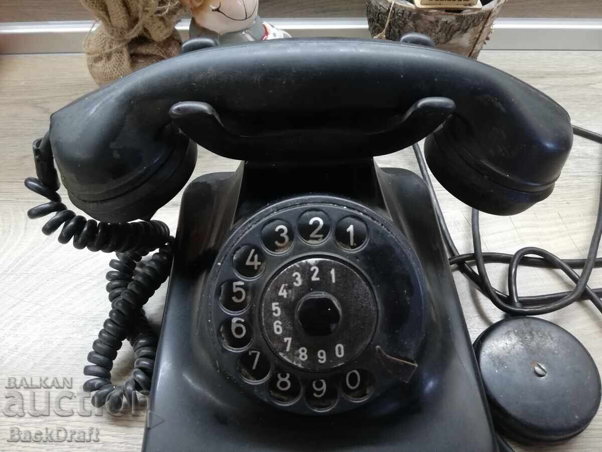 Old WW2 Imperial German Bakelite Telephone Siemens with price 180.00 BGN | € 92.03