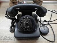 Old WW2 Imperial German Bakelite Telephone Siemens