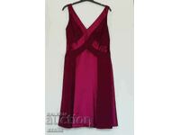 Formal summer dress burgundy Marks&Spencer