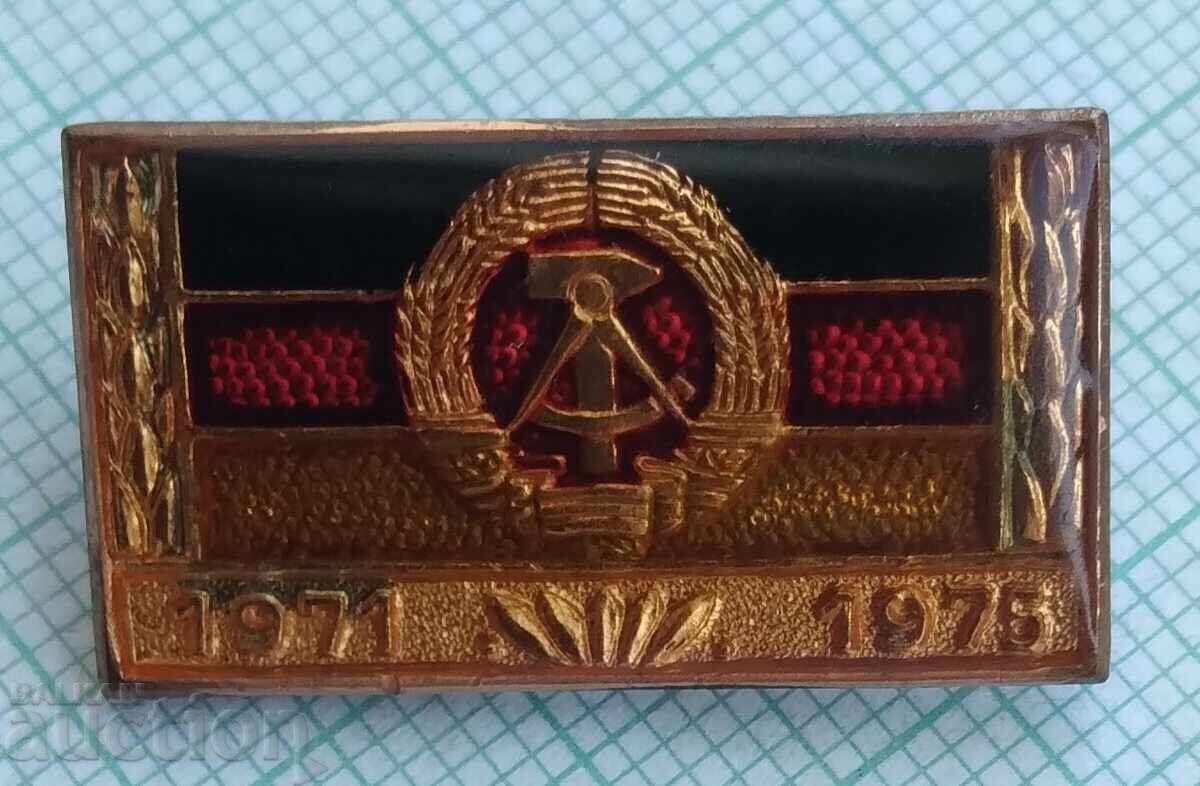 17590 Badge - GDR East Germany flag