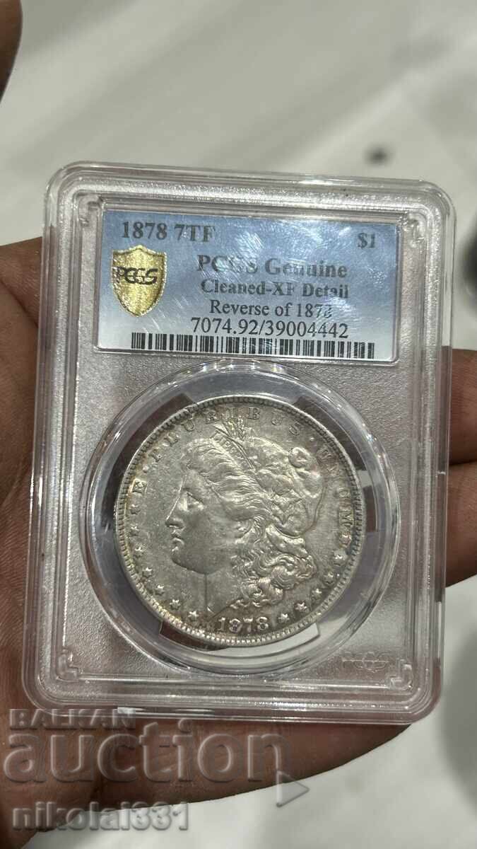 1 1878 $ PCGS