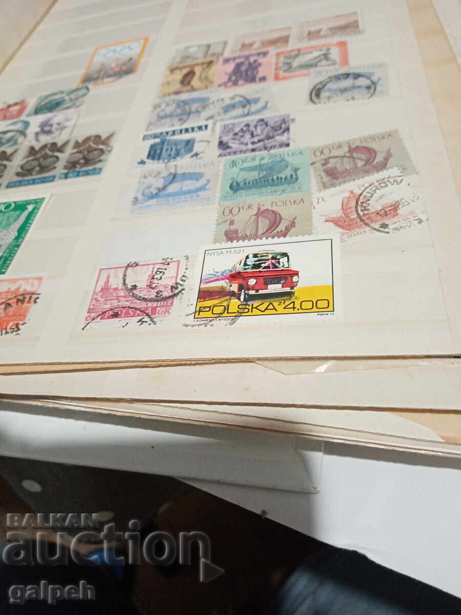 Delivery of POSTAGE STAMPS - POLAND - 35 pcs. - 3 BGN. Delivery of POSTAGE STAMPS - POLAND - 35 pcs. - 3 BGN.