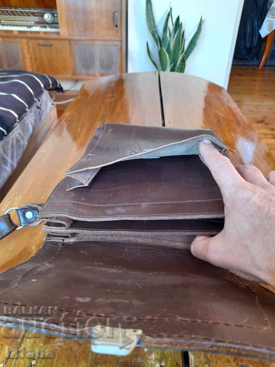 Παλιά δερμάτινη τσάντα - 6 Παλιά δερμάτινη τσάντα - 6