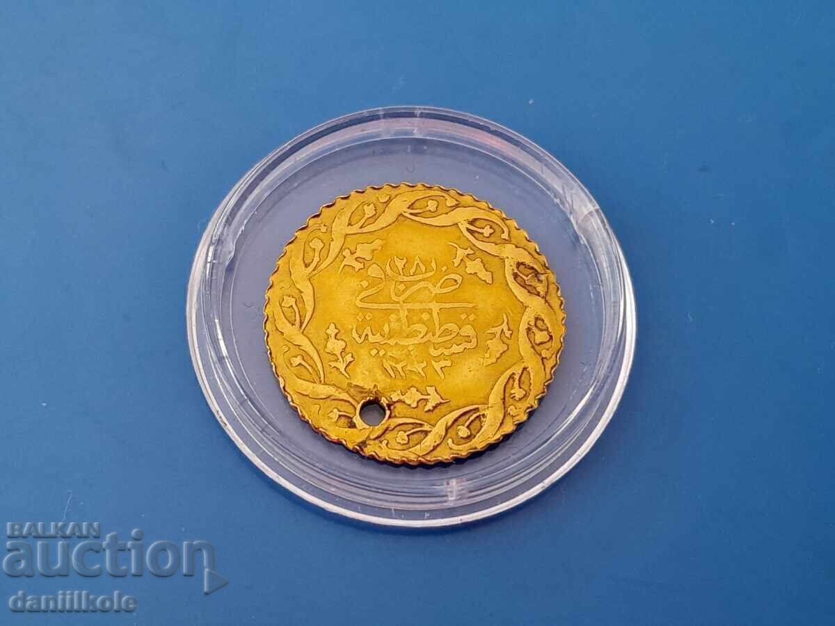 *$*Y*$*OTTOMAN EMPIRE GOLD 1808/1223/28 MAHMUD II *$*Y*$* with price 369.65 BGN | € 189.00